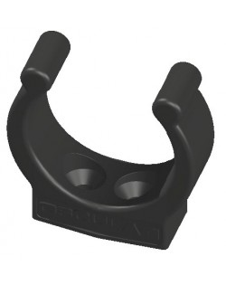 Clip in plastica fermaremi/fermamanici NERO